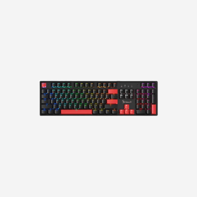 A4TECH Bloody S510R RGB Hot Swappable Wired Mechanical Gaming Keyboard