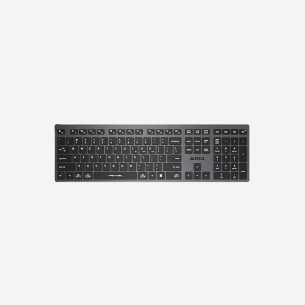 1-163352 A4TECH Fstyler FBX50C Rechargeable Bluetooth & 2.4G Wireless Keyboard