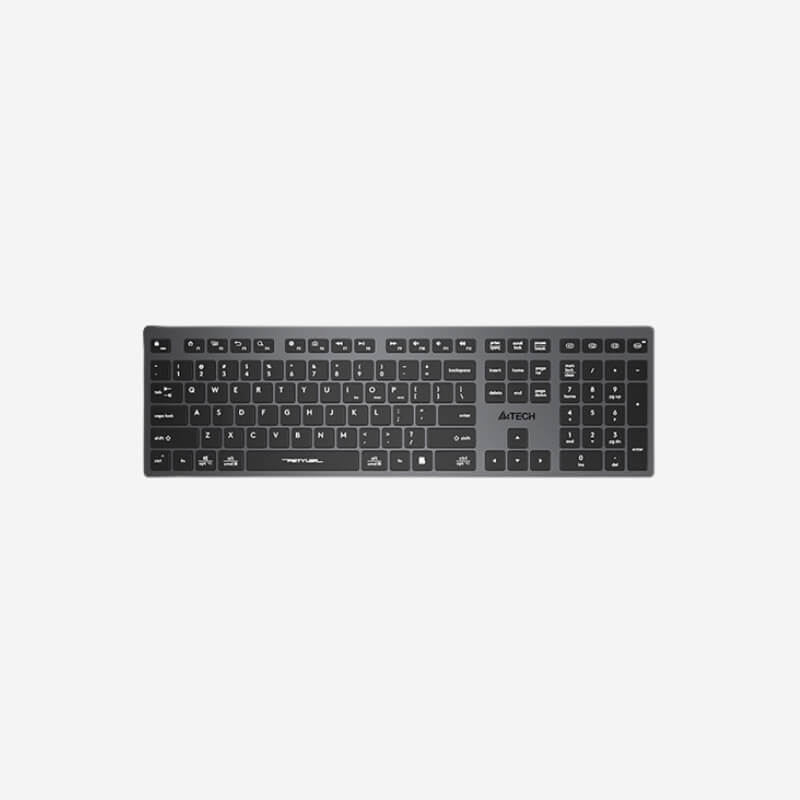 A4TECH Fstyler FBX50C Rechargeable Bluetooth & 2.4G Wireless Keyboard