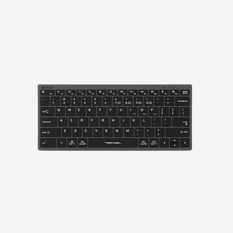 A4TECH Fstyler FBX51C Rechargeable Bluetooth & 2.4G Wireless Keyboard with Bangla