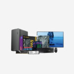 Intel 8th Gen Core i5 Desktop PC with Monitor