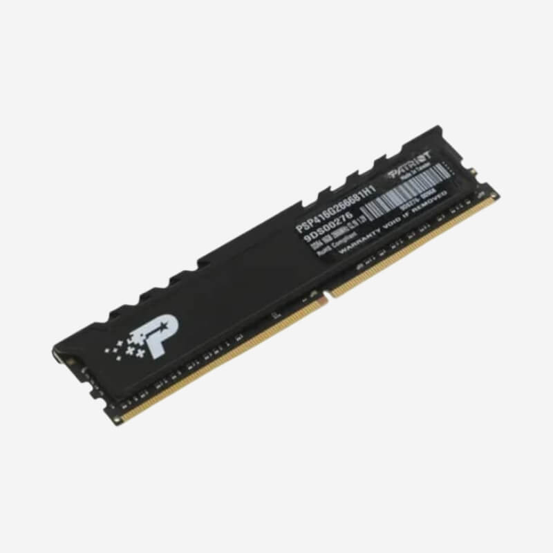 PATRIOT Signature Line 16GB DDR4 2666MHz CL19 1.2V Desktop RAM with Heatsink