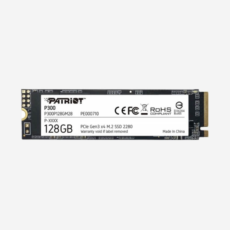 PATRIOT P300 128GB M.2 2280 PCIe Gen3 x4 NVMe SSD