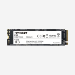 PATRIOT P300 1TB M.2 2280 PCIe Gen3 x4 NVMe SSD