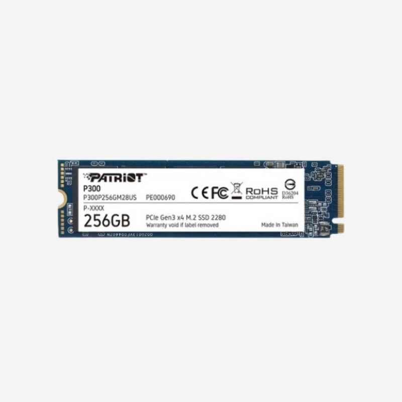 PATRIOT P300 256GB M.2 2280 PCIe Gen3 x4 NVMe SSD