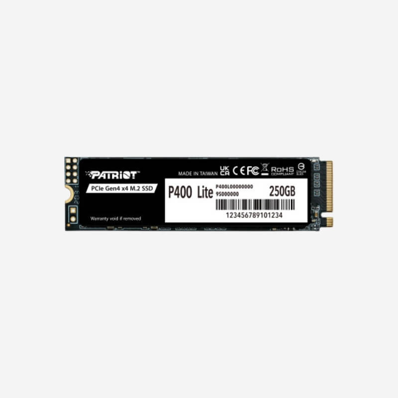 PATRIOT P400 Lite 250GB M.2 2280 PCIe Gen4 x4 NVMe SSD