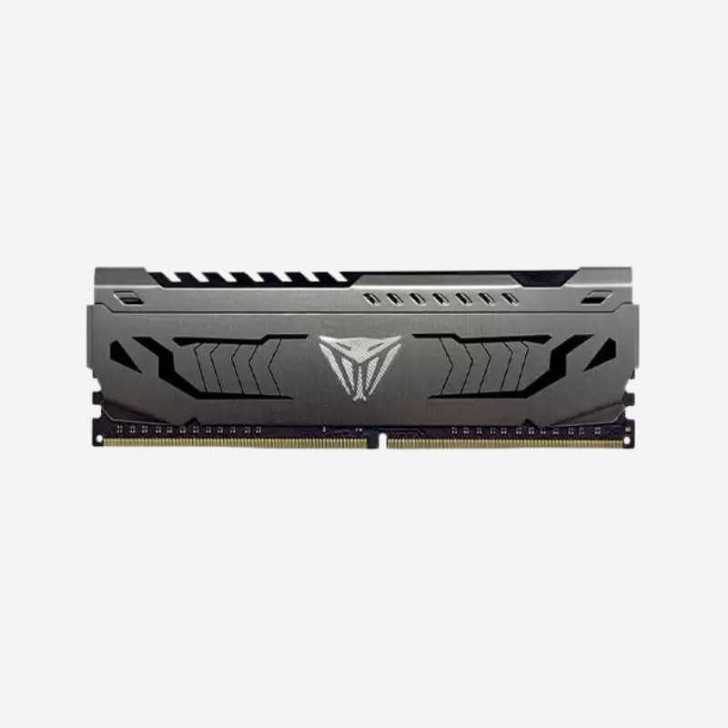 PATRIOT Viper Steel RGB 16GB DDR4 3200MHz CL18 1.35V Desktop RAM with Heatsink