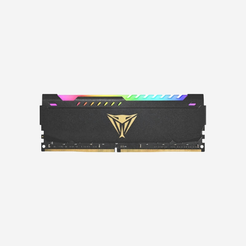PATRIOT Viper Steel RGB 16GB DDR4 3600MHz CL20 1.35V Desktop RAM with Heatsink