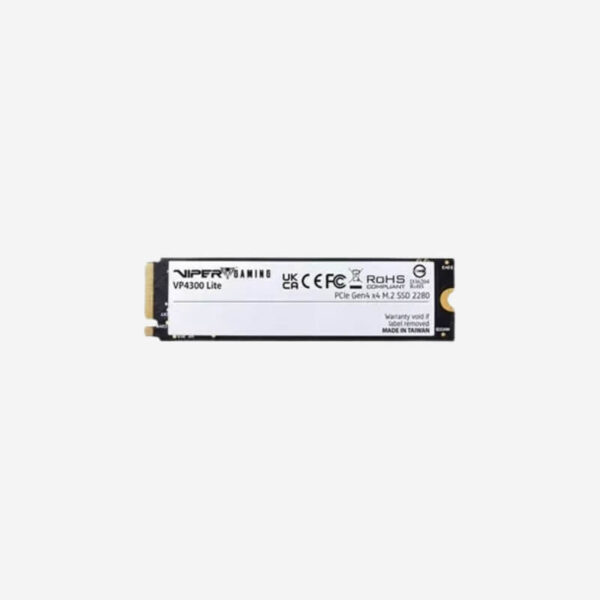 PATRIOT VP4300 Lite 500GB M.2 2280 PCIe Gen4 x4 NVMe SSD