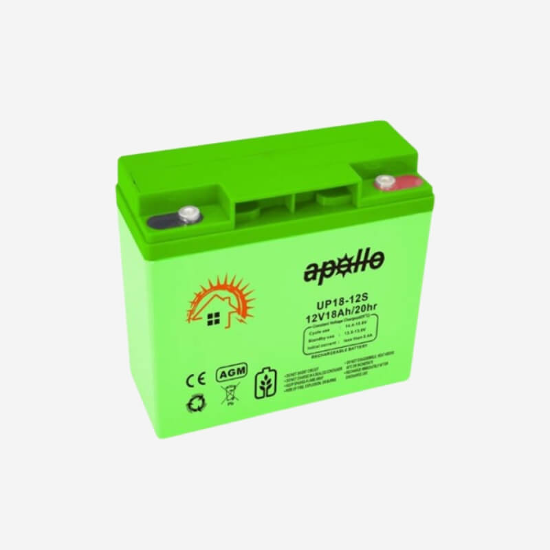 APOLLO 12V 18Ah Sealed Lead Acid UPS Battery