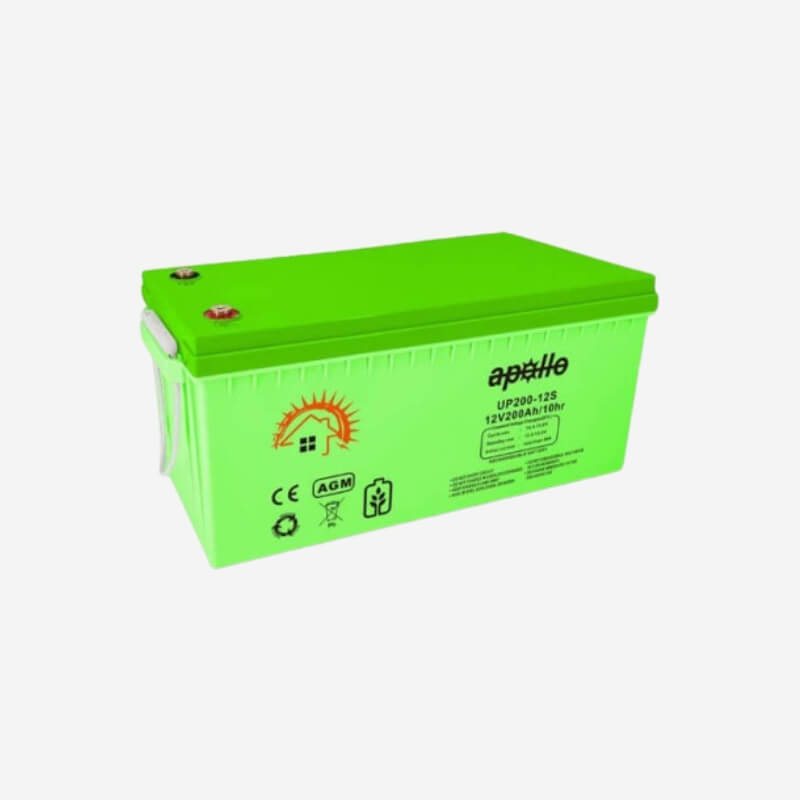 APOLLO 12V 200Ah Sealed Lead Acid UPS Battery
