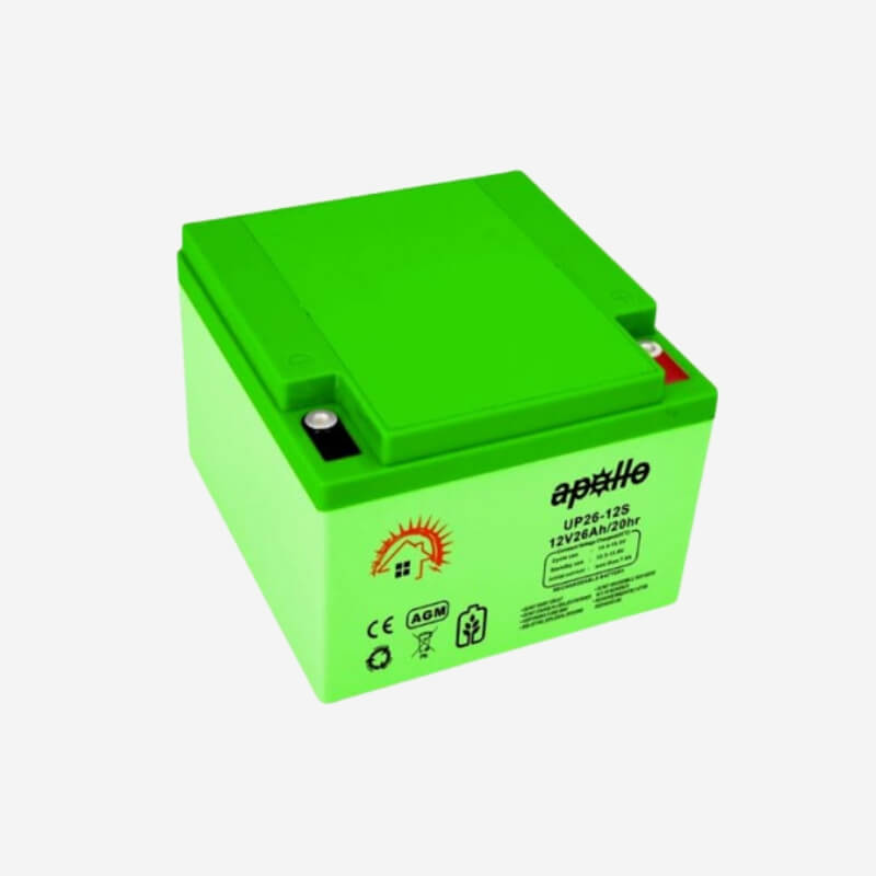 APOLLO 12V 26Ah Sealed Lead Acid UPS Battery