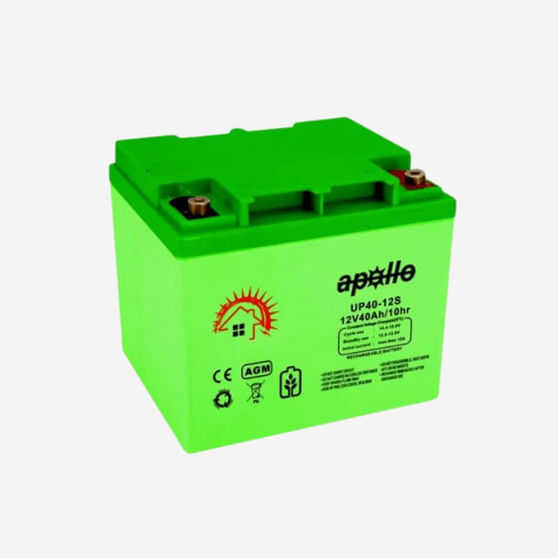 APOLLO 12V 40Ah Sealed Lead Acid UPS Battery