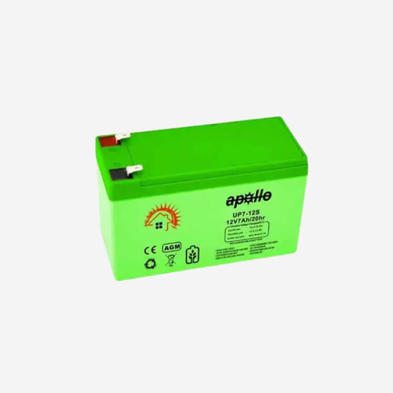 APOLLO 12V 7Ah Sealed Lead Acid UPS Battery