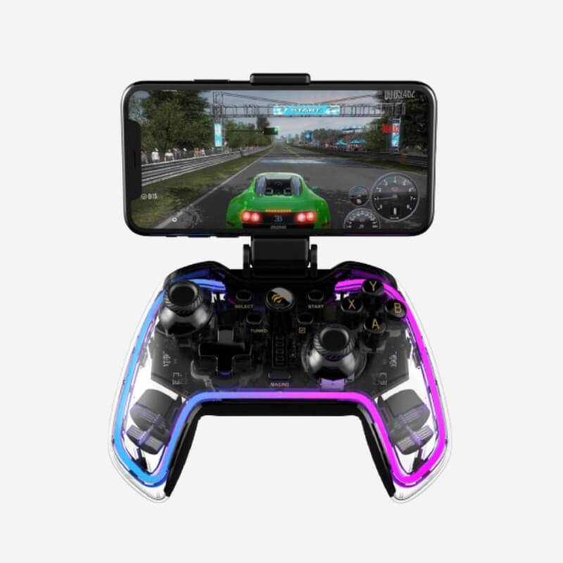 HAVIT G158BT Pro Transparent RGB Gamepad